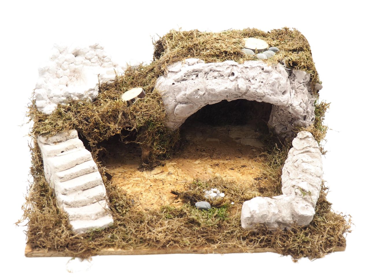 Ambientazione per presepe 30,5x43xh.34cm