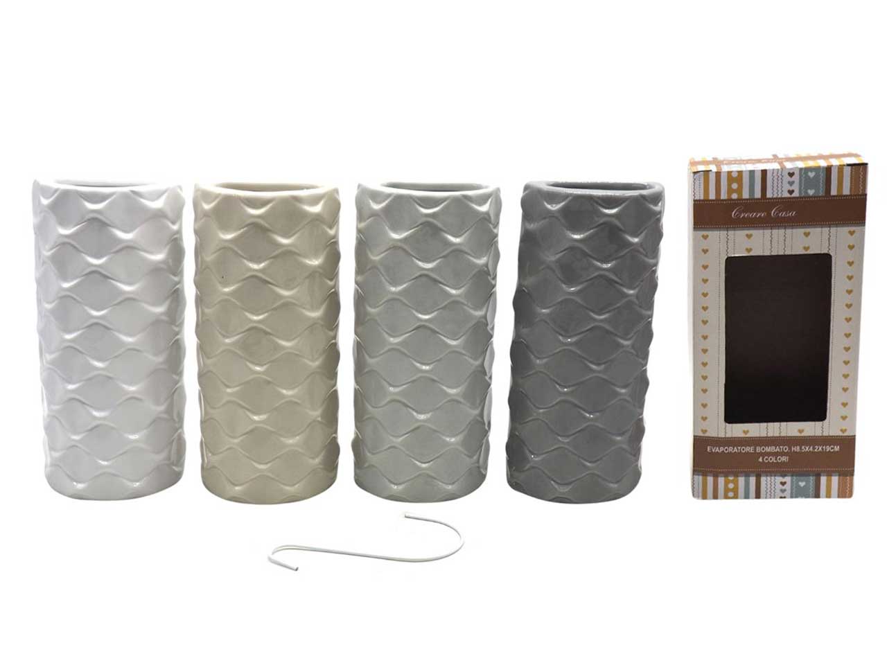 Evaporatore bombato h.18x8x4cm in 4 colori assortiti