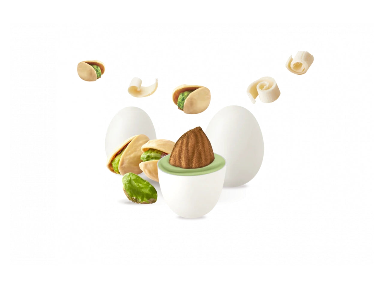 Confetti Maxtris al gusto Pistacchio per bomboniere - 1kg