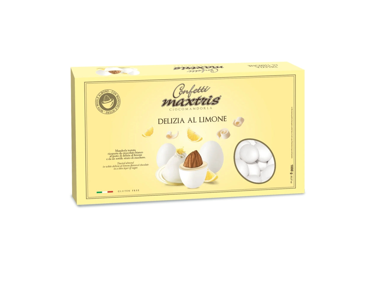 Confetti Maxtris Delizia al limone per bomboniere - 1kg