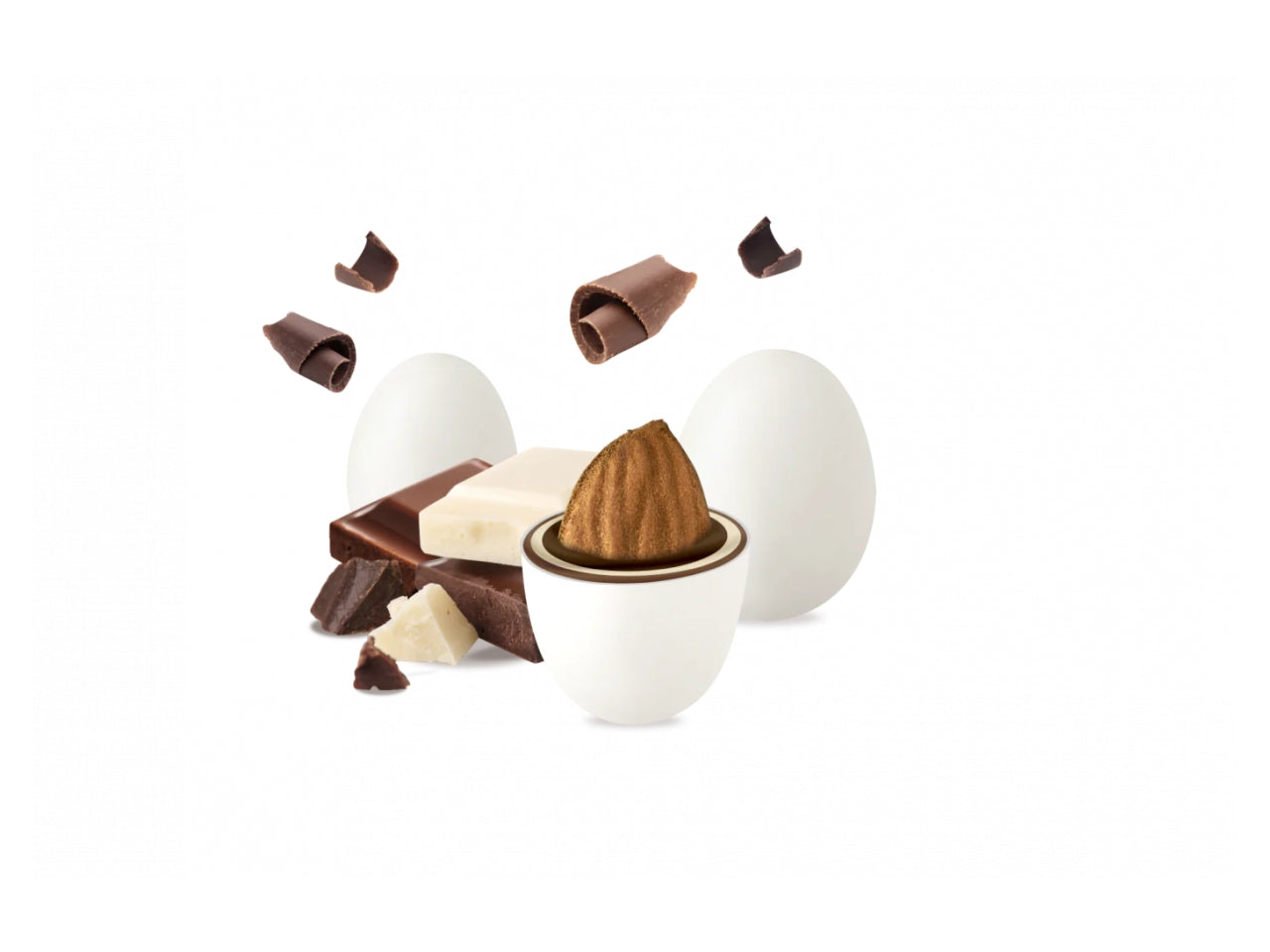 Confetti Maxtris al gusto di tre cioccolati per bomboniere - 1kg