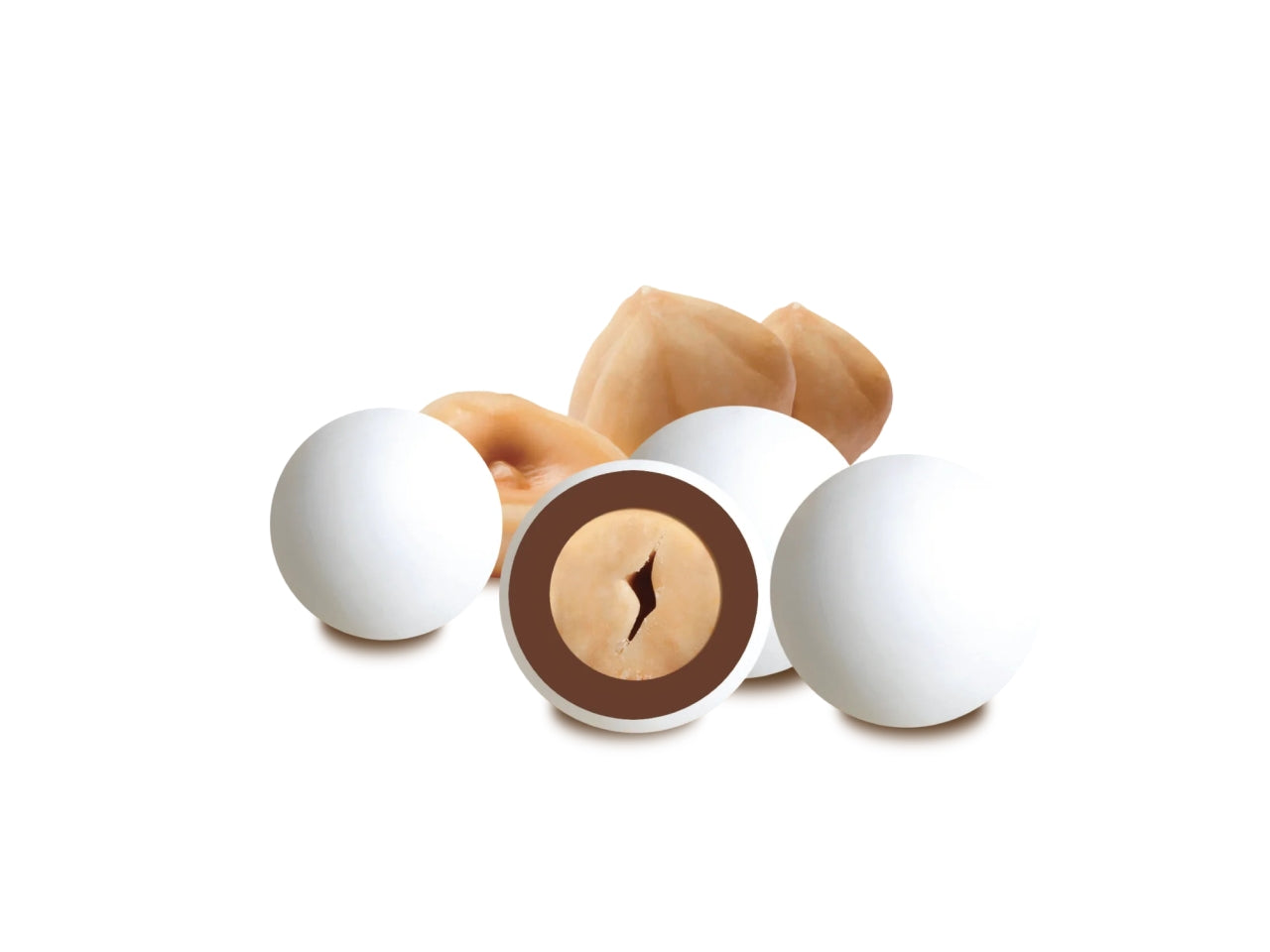 Confetti Maxtris Noisettes al gusto Gianduia per bomboniere - 1kg