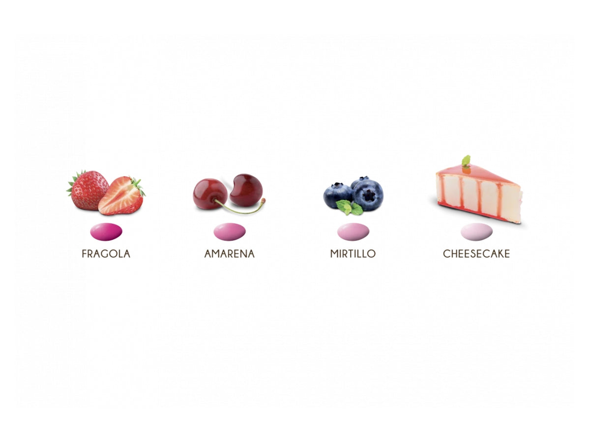 Confetti Maxtris Sfumati Rosa per bombinere nascita e battesimo bimba - 1kg