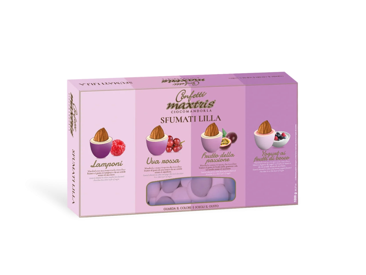 Confetti Maxtris Sfumati Lilla per bombinere da comunione - 1kg