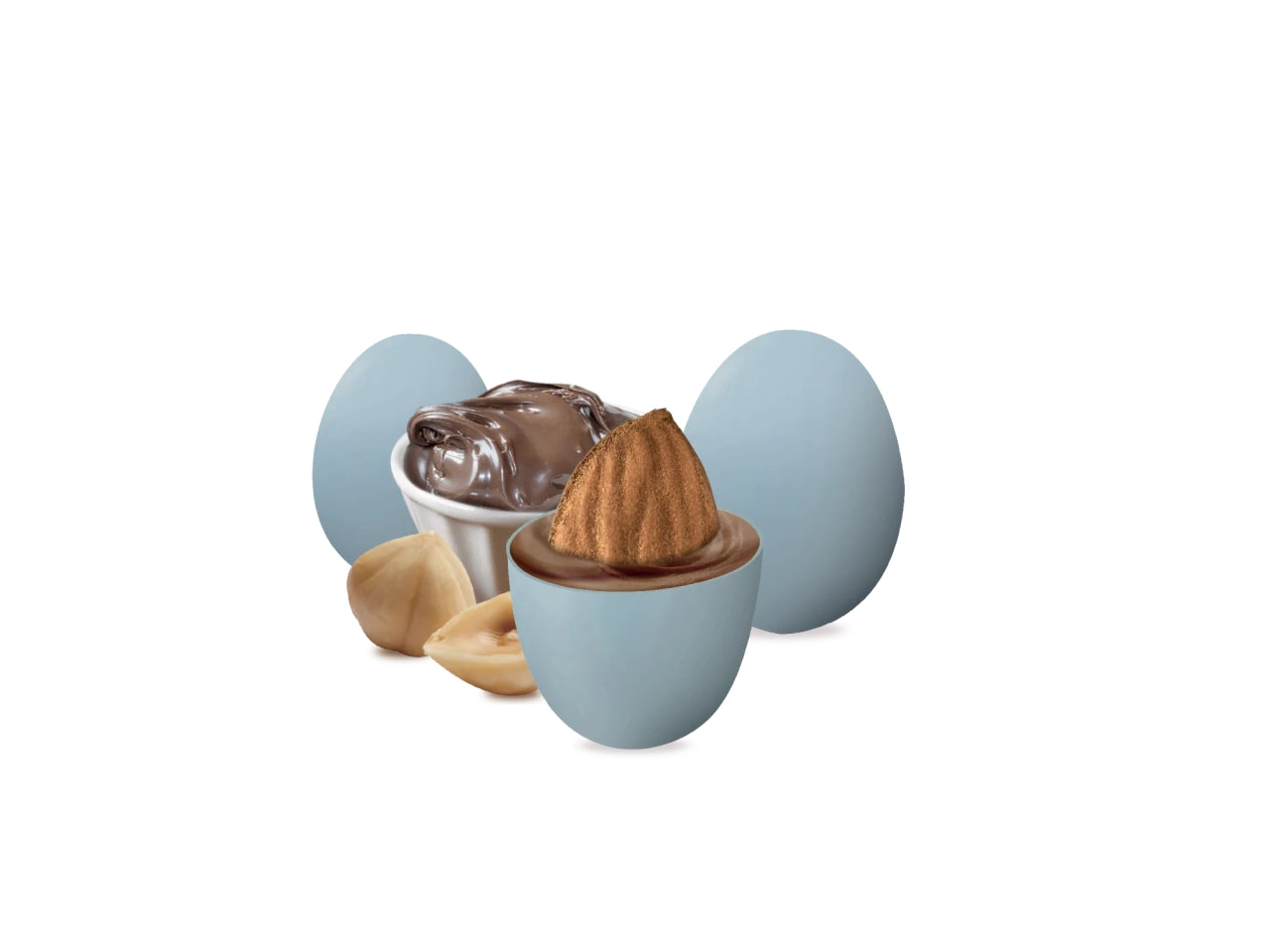 Confetti Maxtris al gusto Gianduia per bomboniere da nascita e battesimo - Enzo Miccio Premium Collection - 1kg