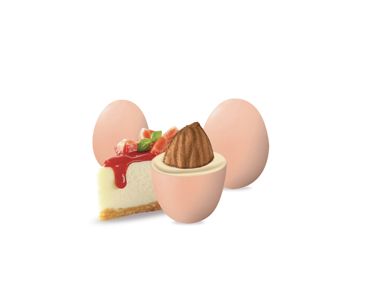 Confetti Maxtris al gusto Cheesecake per bomboniere da nascita e battesimo - Enzo Miccio Premium Collection - 1kg