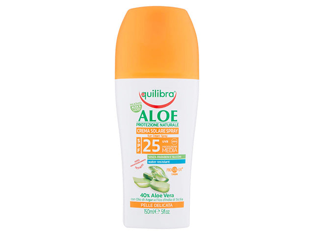 Linea equilibra aloe crema colare spray spf 25