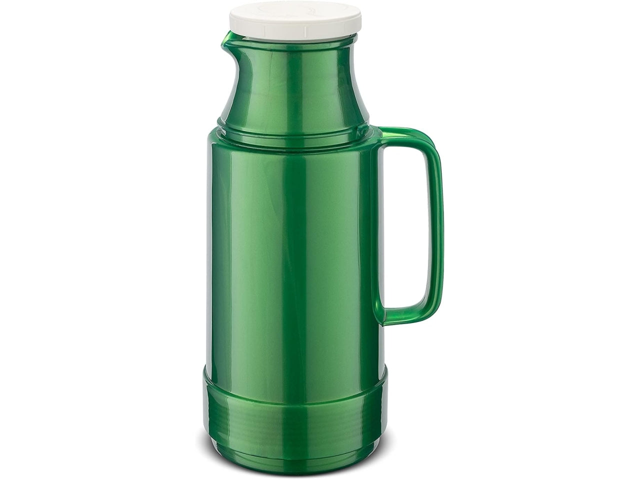 Bottiglia termica 500 ml shiny jade verdone con tazza per bevande calde e fredde - Rotpunkt