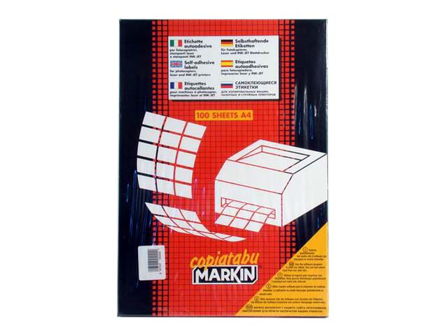 Etichette adesive a400 6500 pezzi 38,1x21,2