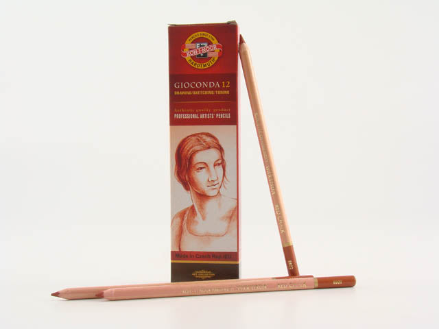 Matite da disegno Koh-i-Noor sanguigna fusto circolare legno