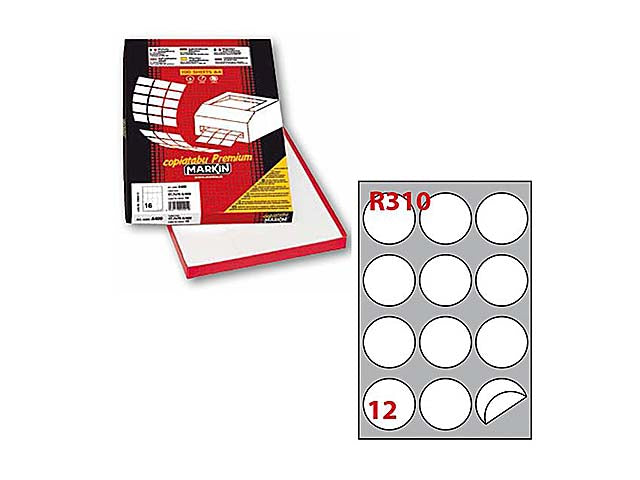 Etichette adesive dm60 pezzi 1200 r310