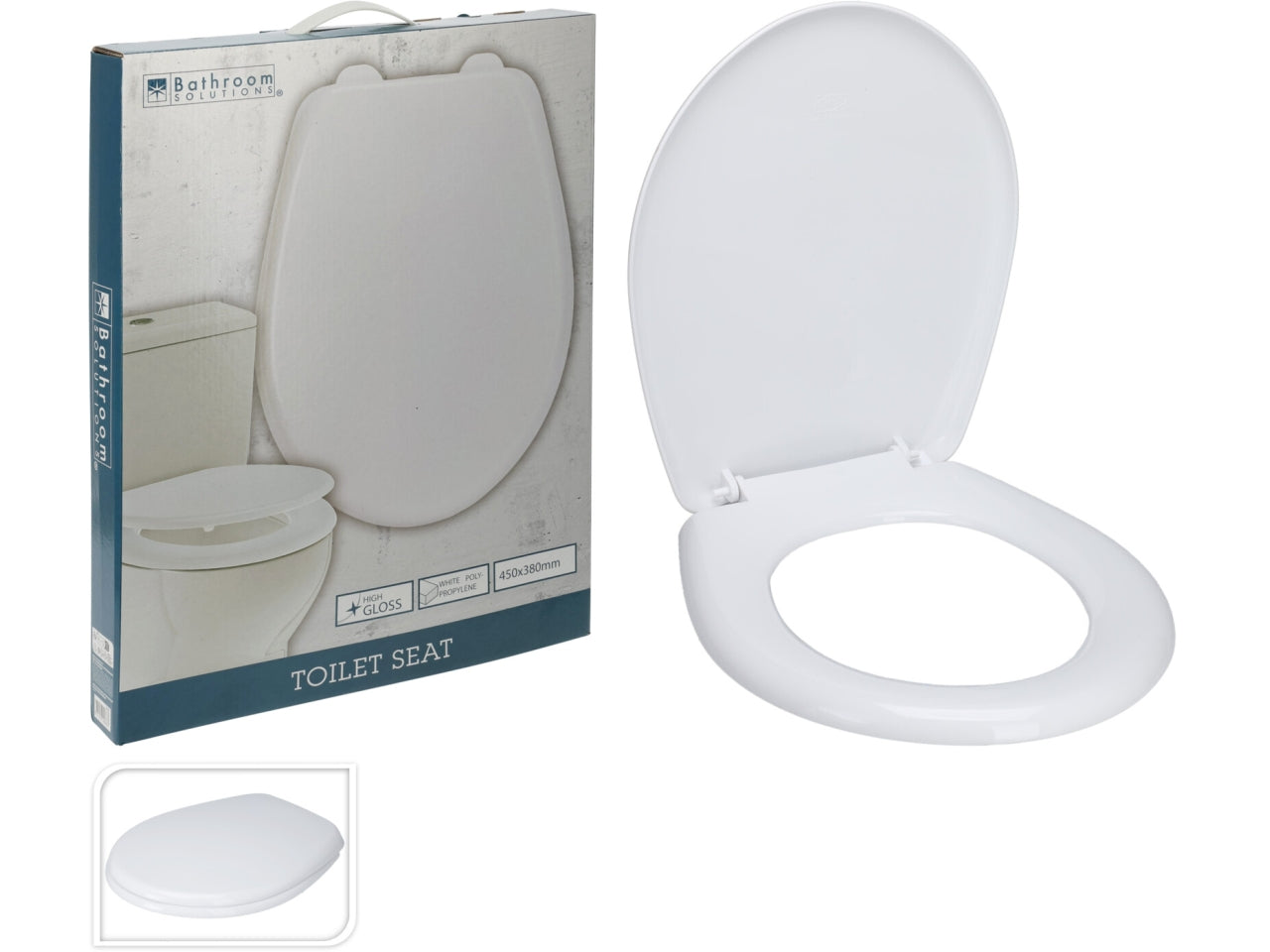 Sedile wc in duroplast 42cm