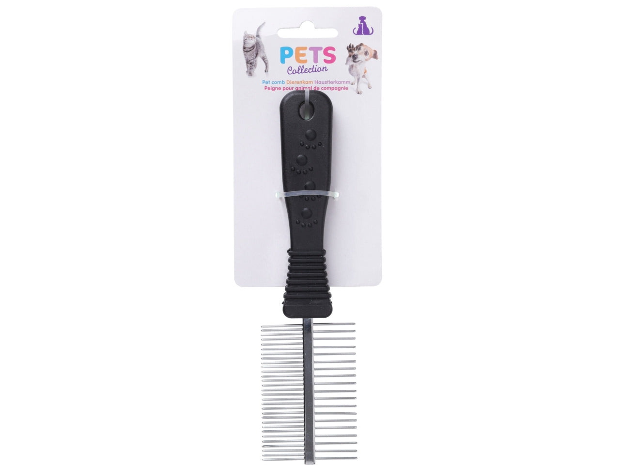 Pettine per animali 20x5x2cm