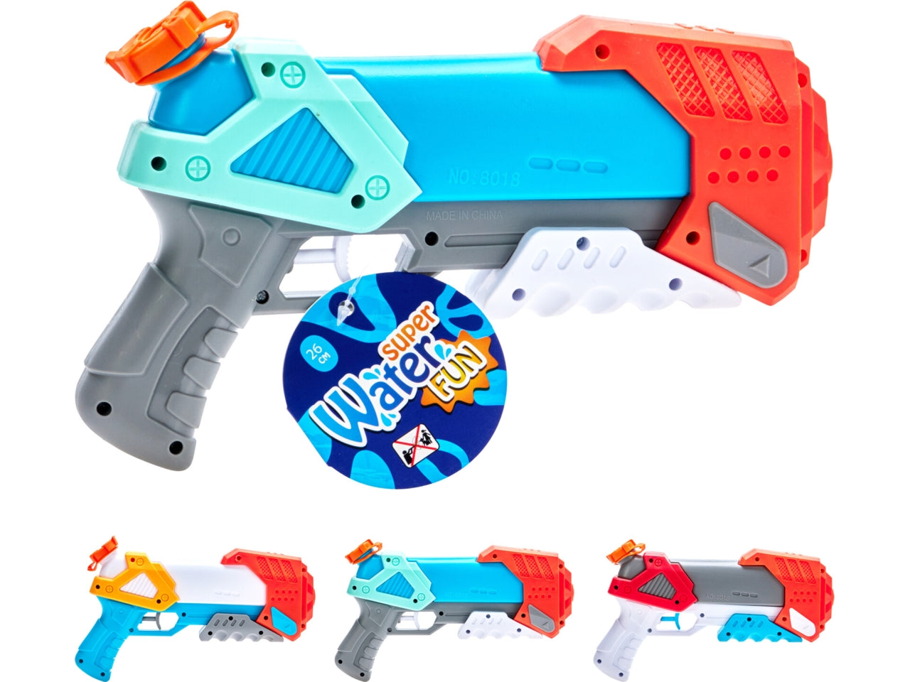 Gioco pistola acqua 26cm in colori assortiti