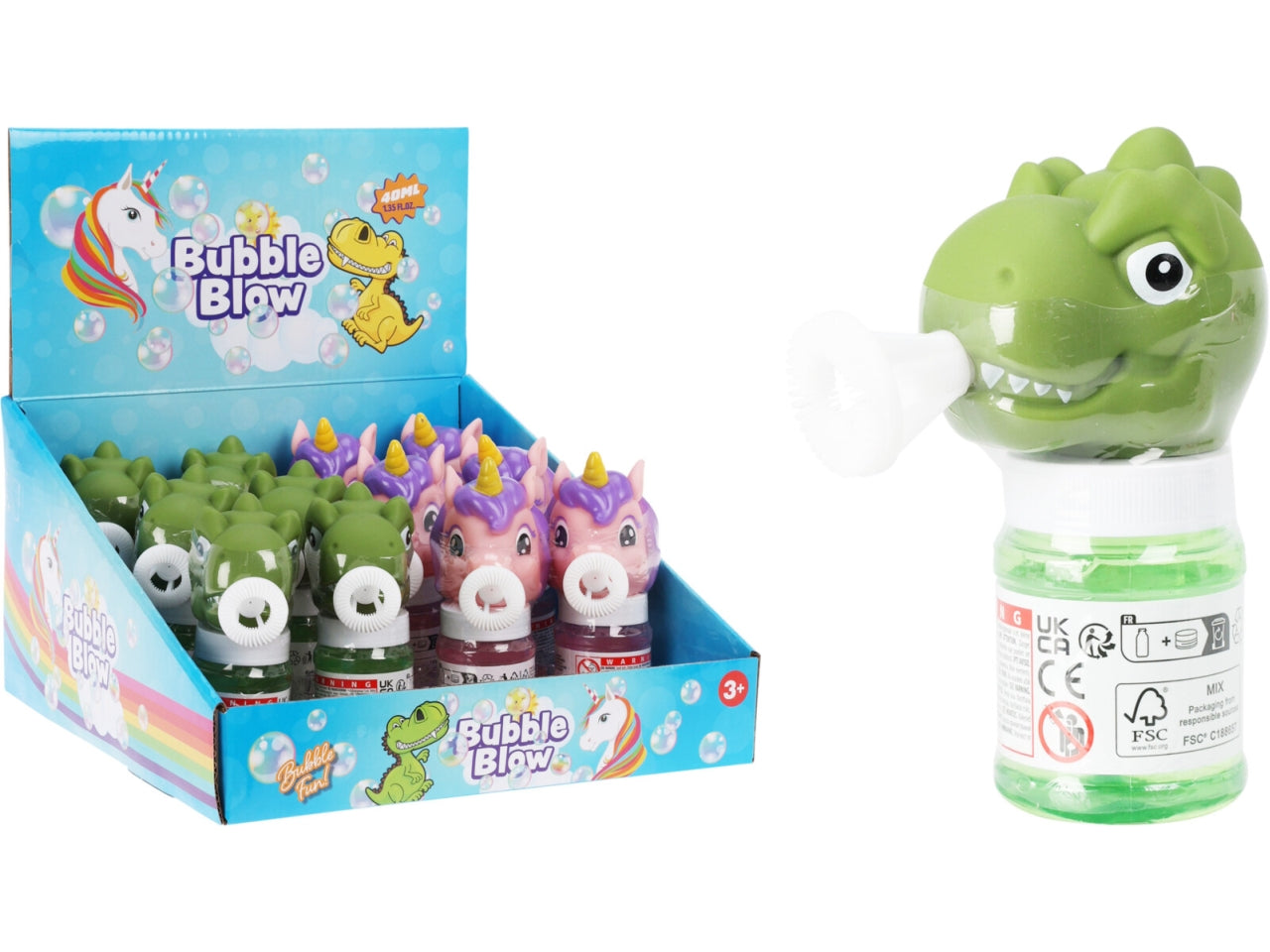 Bolle sapone 40ml in colori assortiti