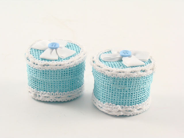 Porta confetti scatolina cel.