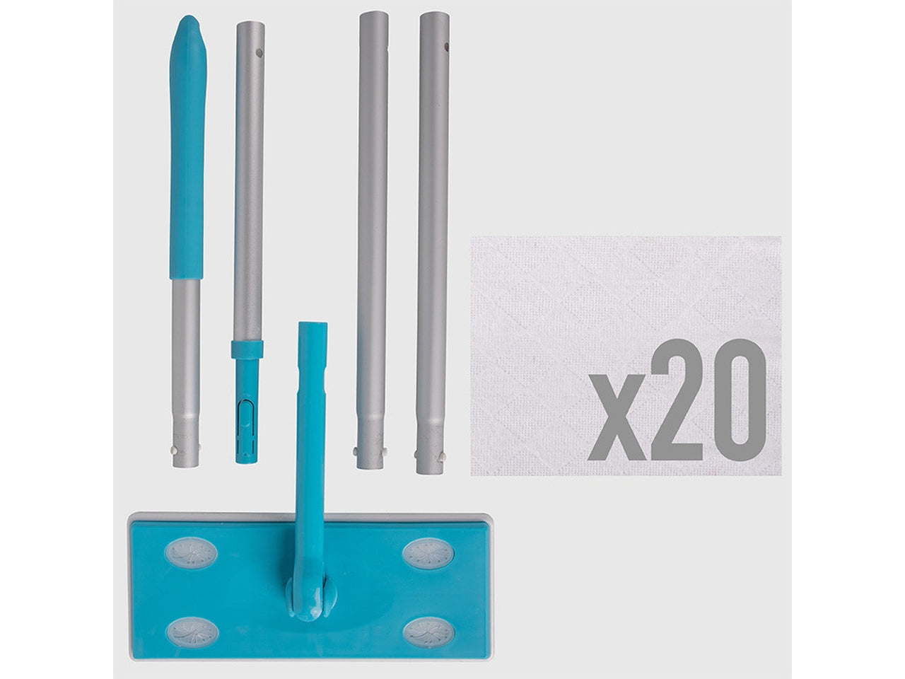 Attrezzo pavimento c/20 panni att00060a