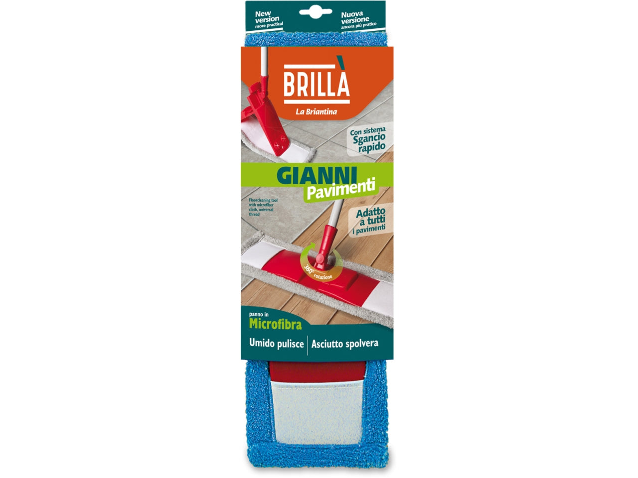 Spazzolone microfibra gianni spa01247a