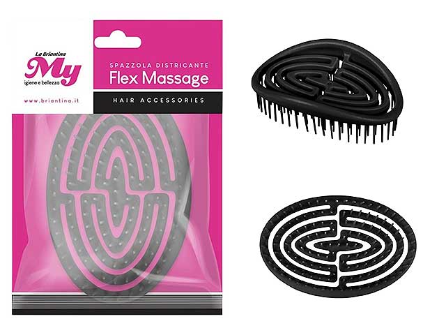 Spazzola capelli flex massage spa06796a