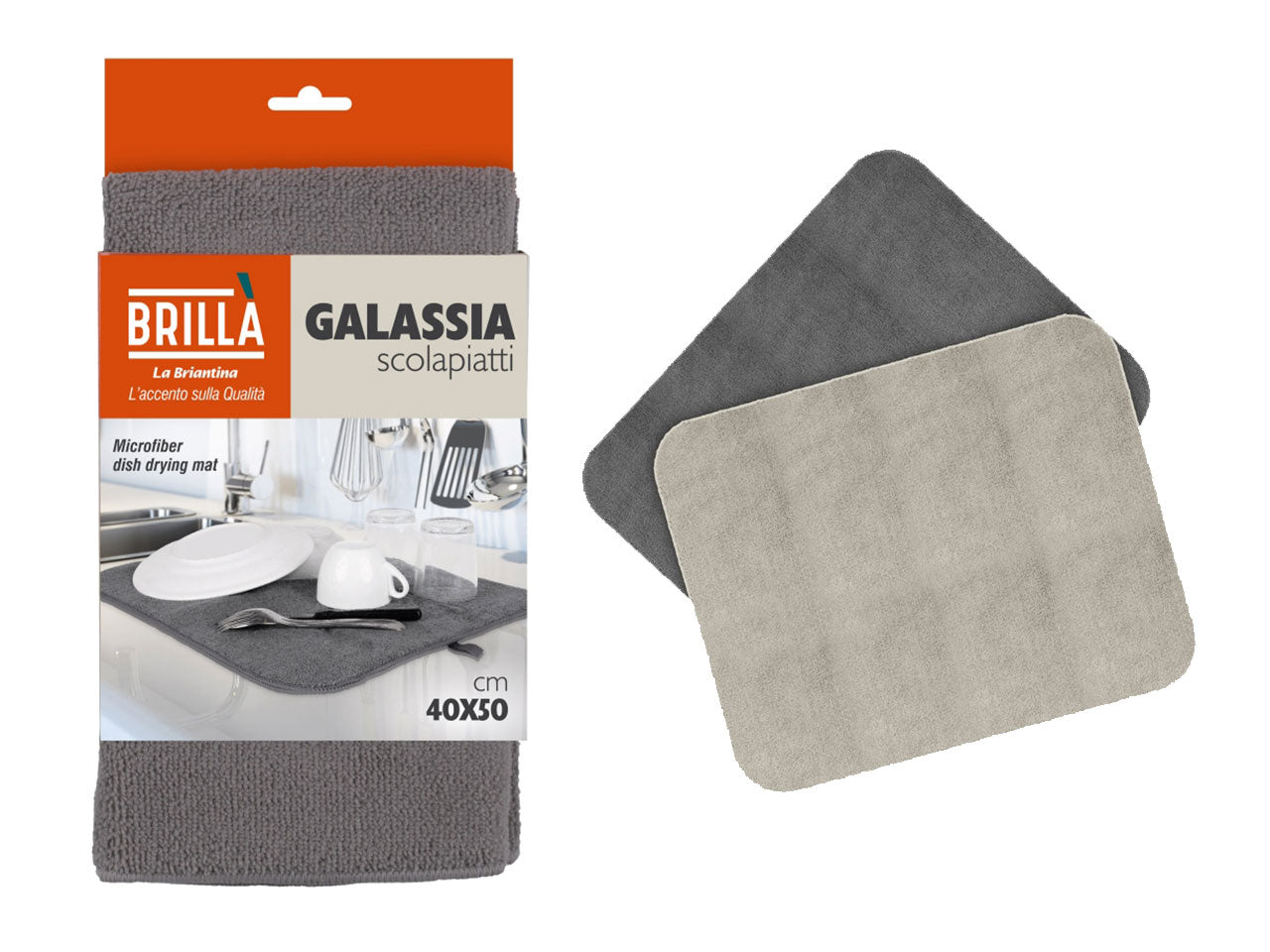 Tappeto scolapiatti galassia 40x50cm microfibra