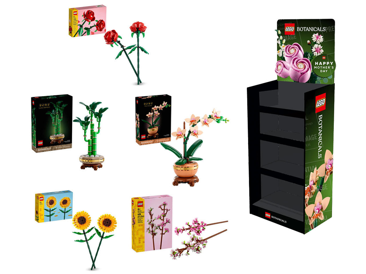 Lego Mother'sday espositore 28 pezzi pezzi per età 6554506