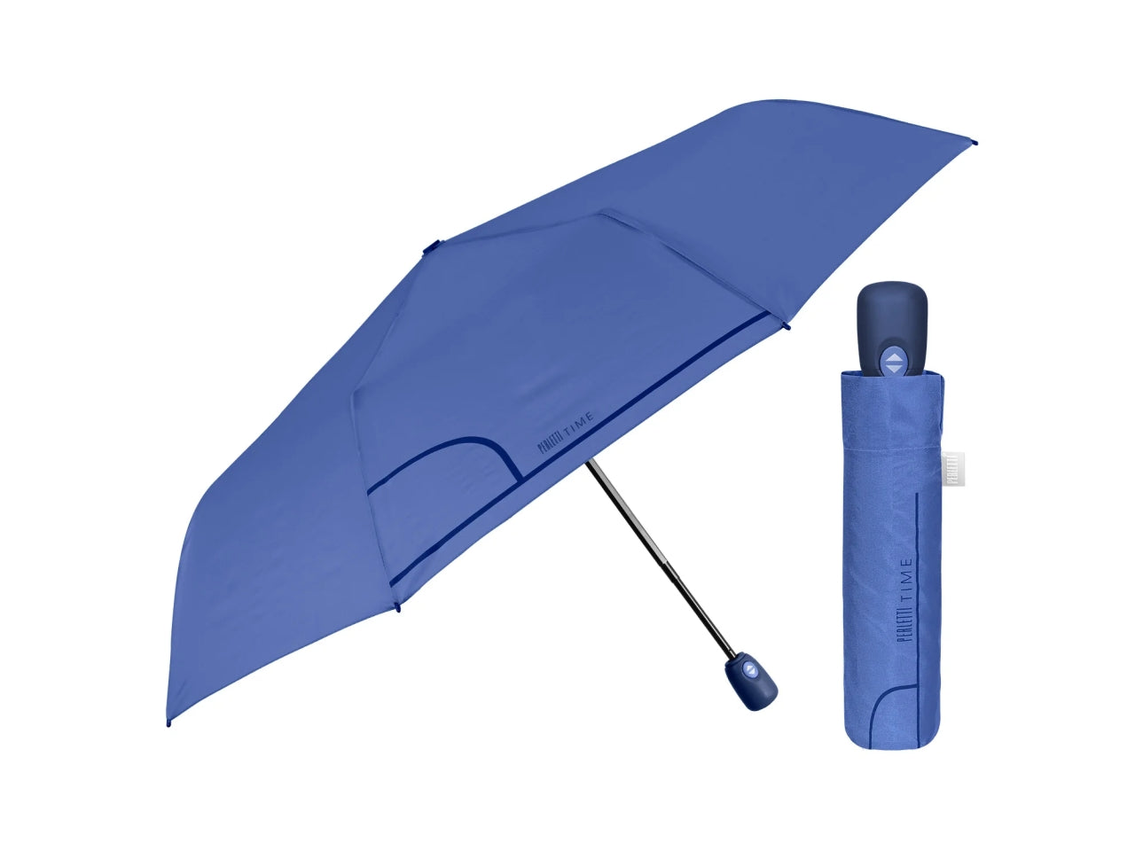 Ombrello da donna mini con apertura automatica in 6 colori assortiti tinta unita - Perletti