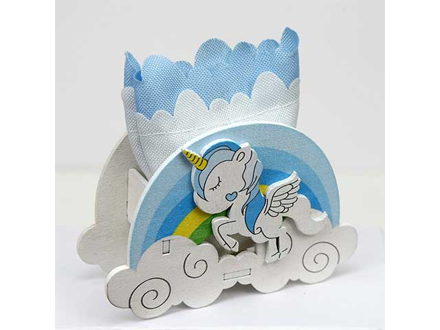 Uniorno arobaleno c/sacc.l1918