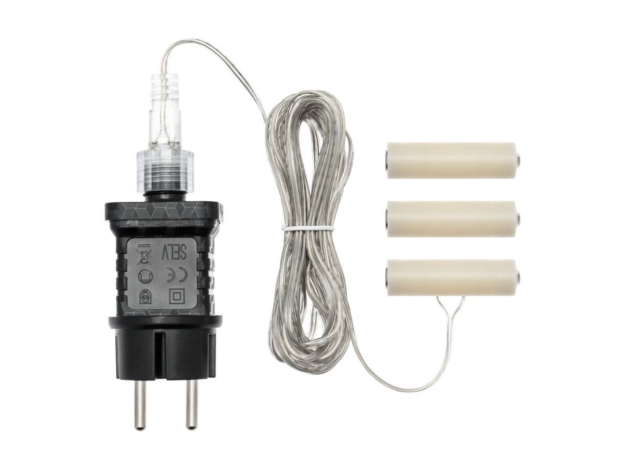 Trasformatore opzionale battery eliminator per prodotti a batteria 3x aa per uso interno