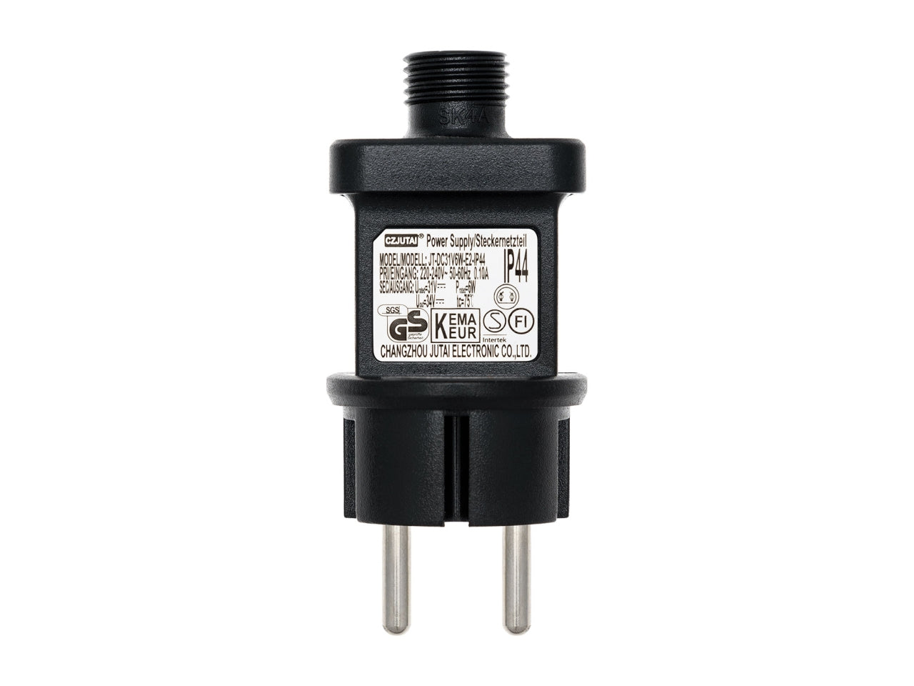 Ricambio trasformatore opzionale con spina europea ip44 (cee7/4), uscita 31v dc max 6w - modello: 31v