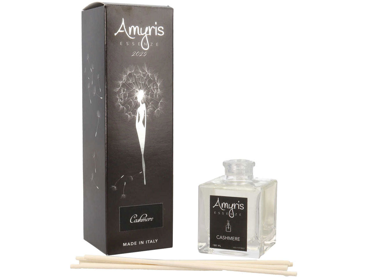 Diffusore con bacchette cashmere100ml