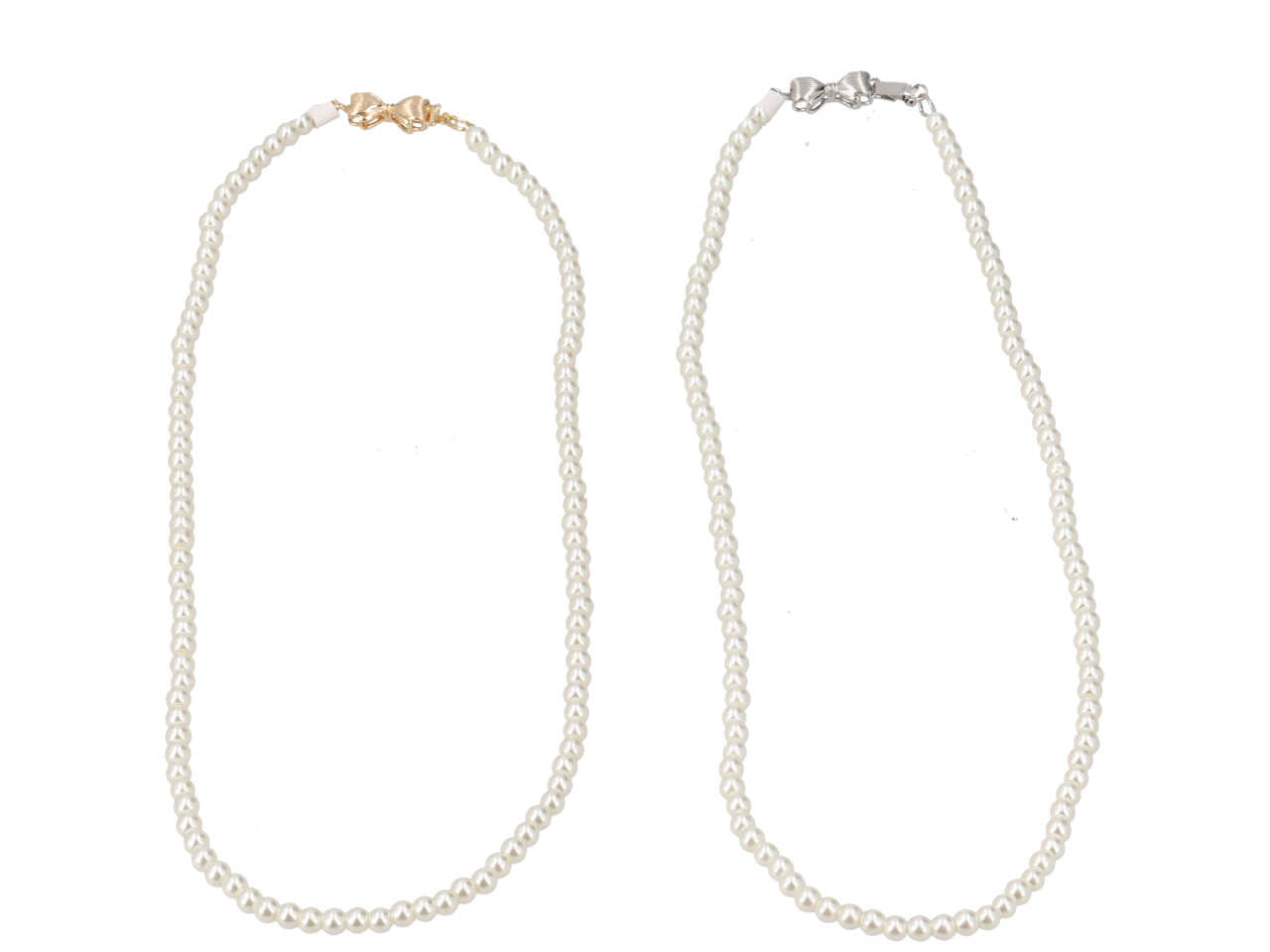 Collana perla con chiusura metallo