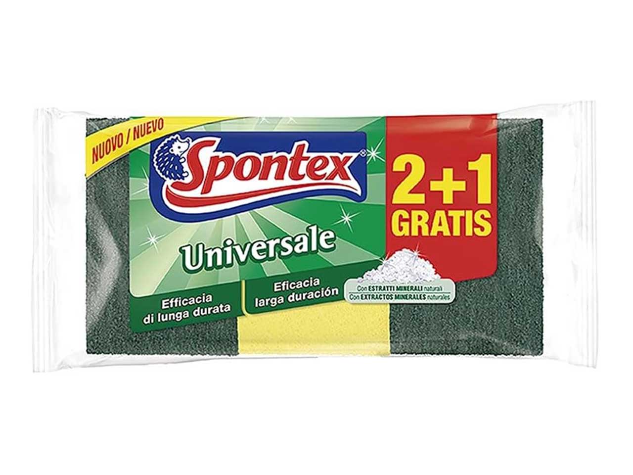 Spontex spugna universale 3 pezzi 19400079