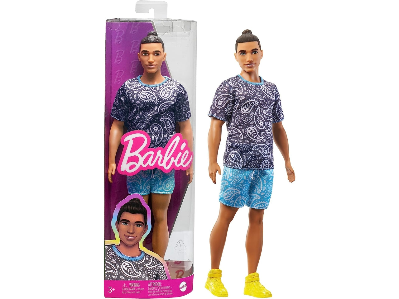 Barbie fashionistas ken wk44-0