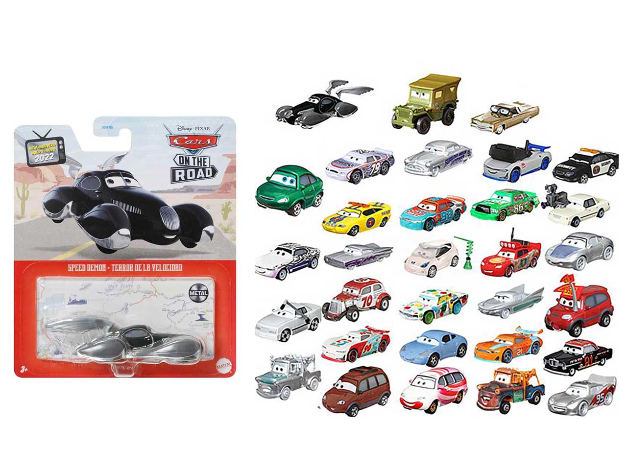 Cars 3 die cast cars assortiti