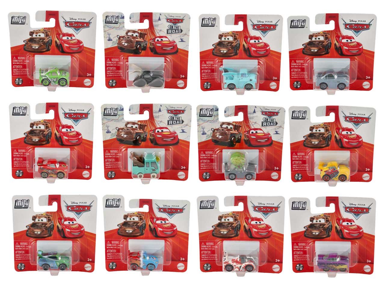 Cars mini blister singolo
