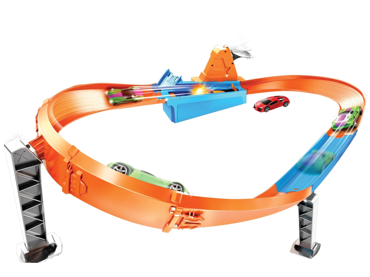 Hot wheels rapid raceway playset
