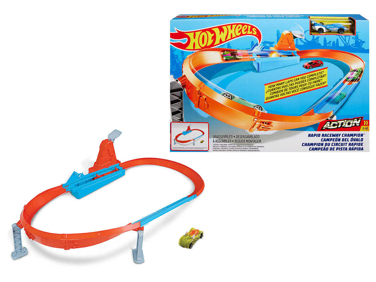 Hot wheels rapid raceway playset