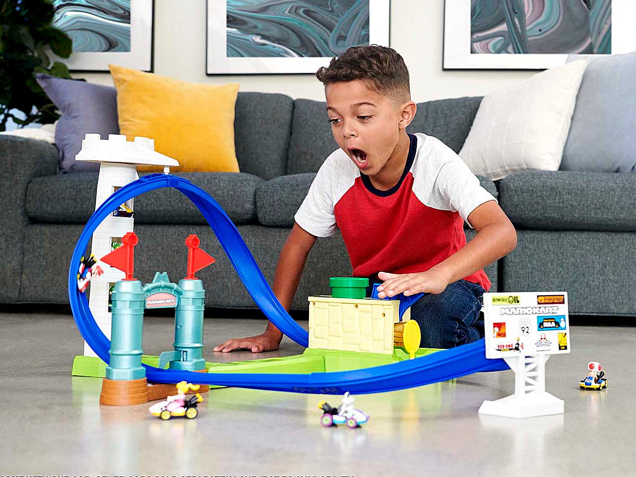 Hot wheels mk sfida in circuito hgk59