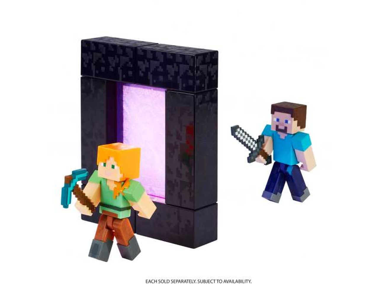 Minecraft personaggi modelli assortiti