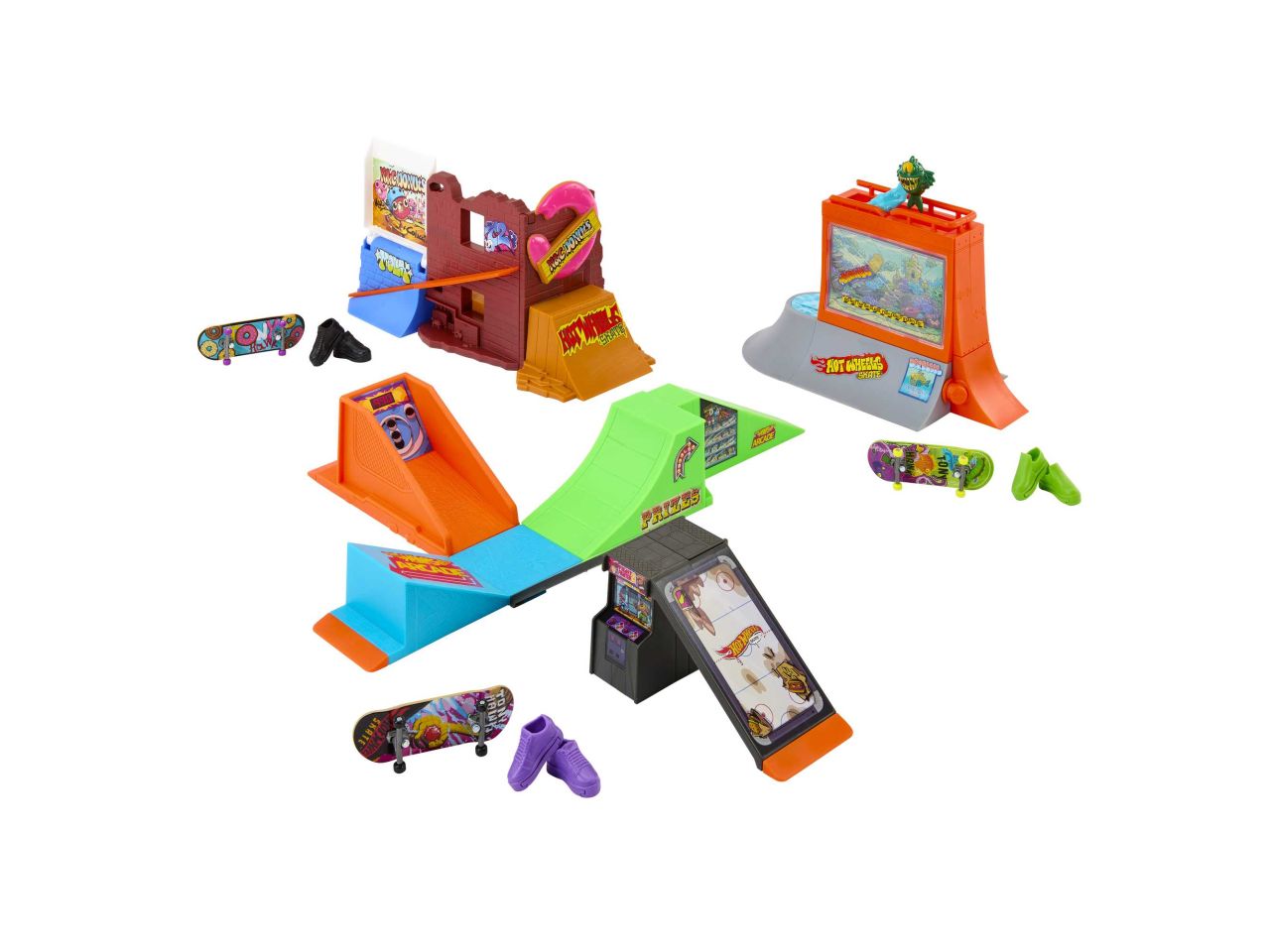 Mattel hot wheels skate set acrobazie