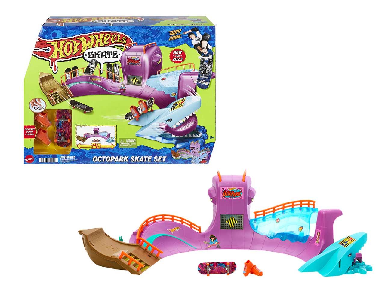 Mattel hot wheels skate - skate park della piovra