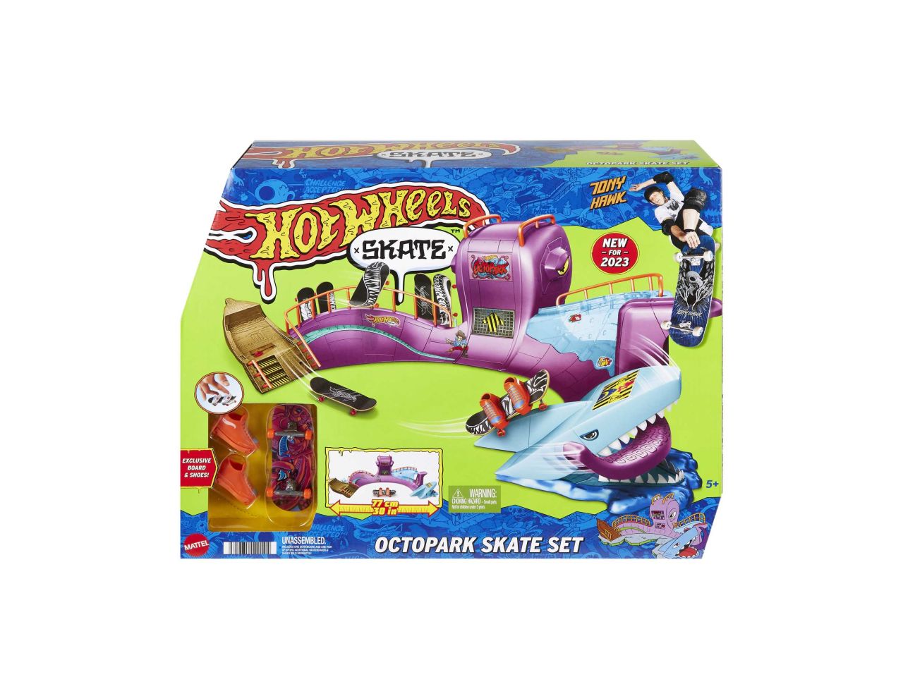 Mattel hot wheels skate - skate park della piovra