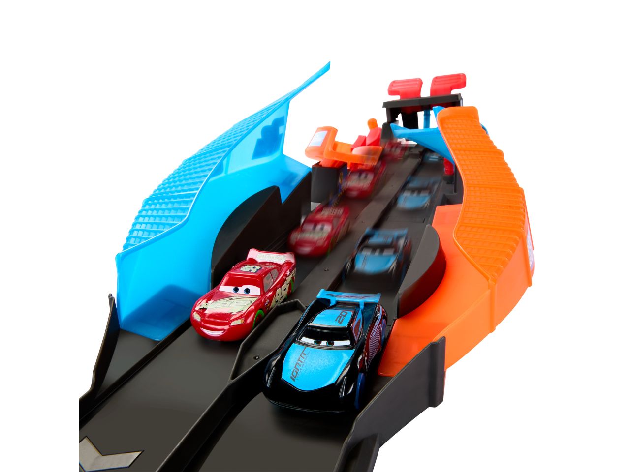 Cars pista fluo incrociata