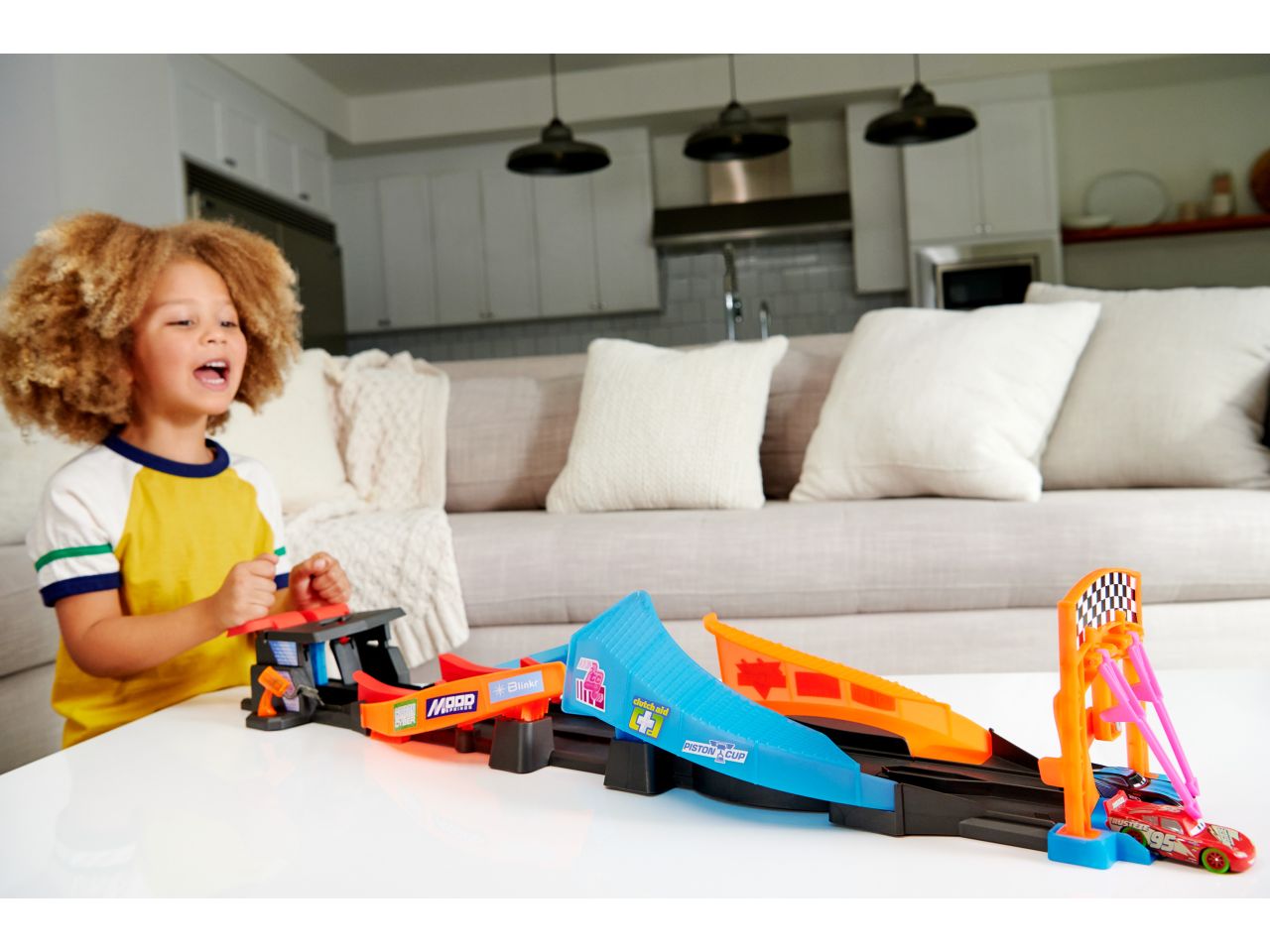 Cars pista fluo incrociata