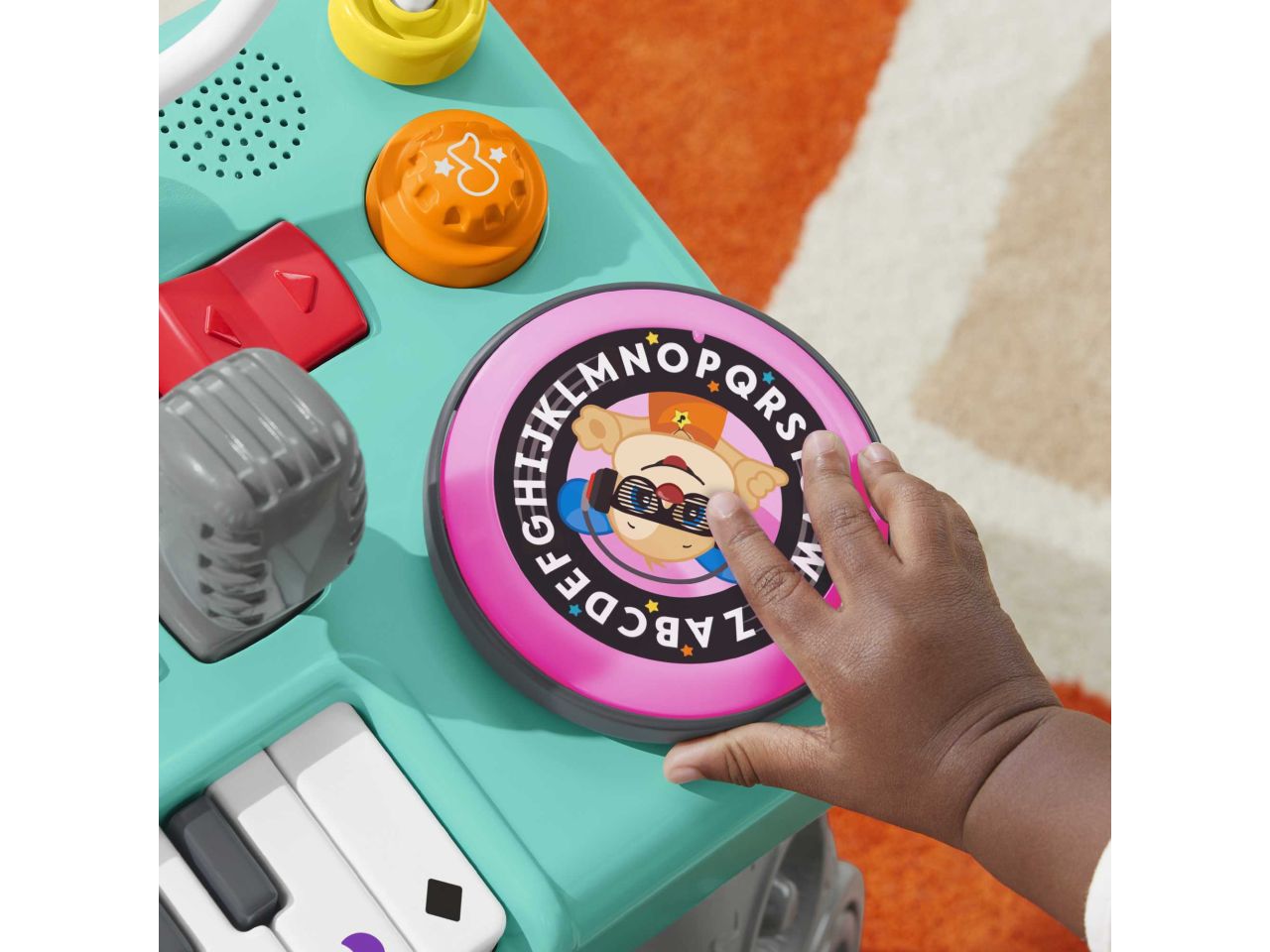 Mattel fisher-price tavolino dj musica & remix