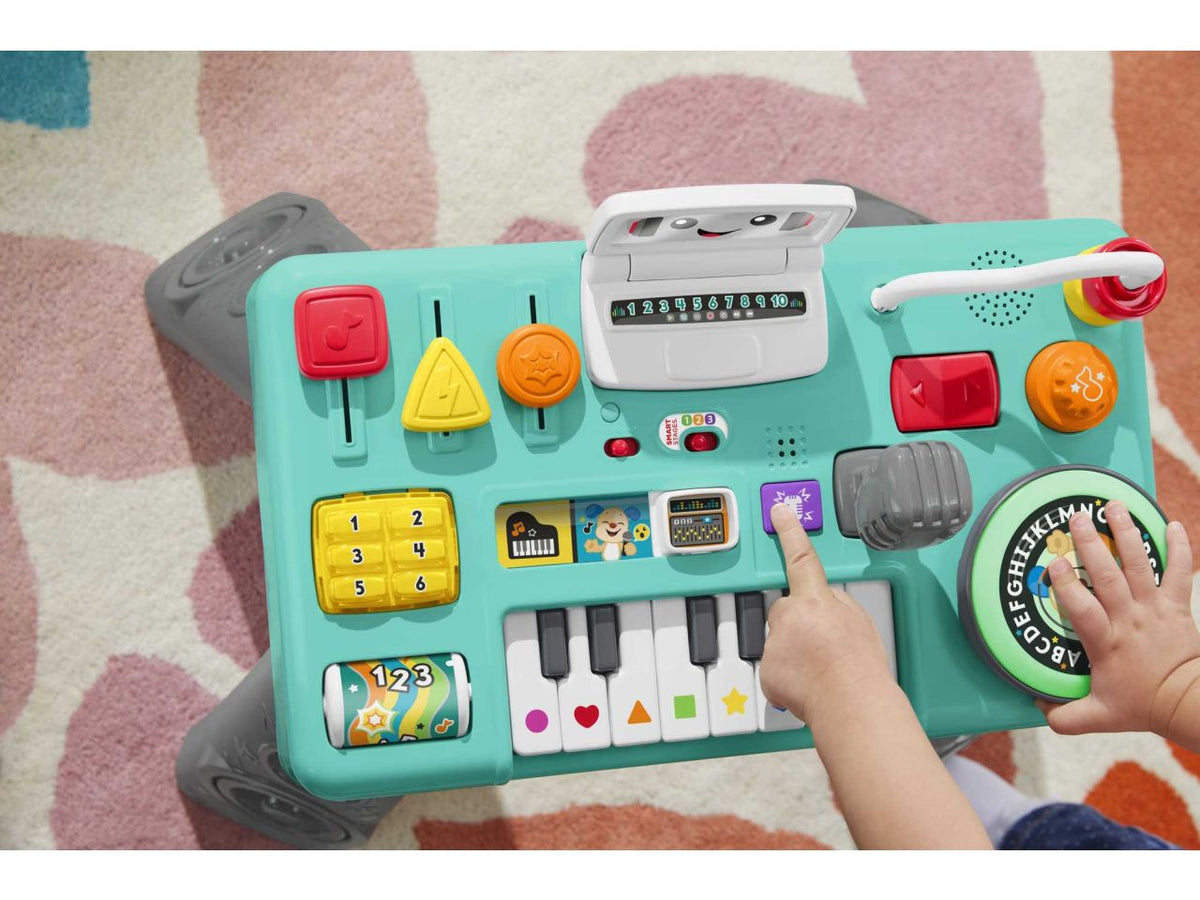 Fisher-price tavolino dj musica