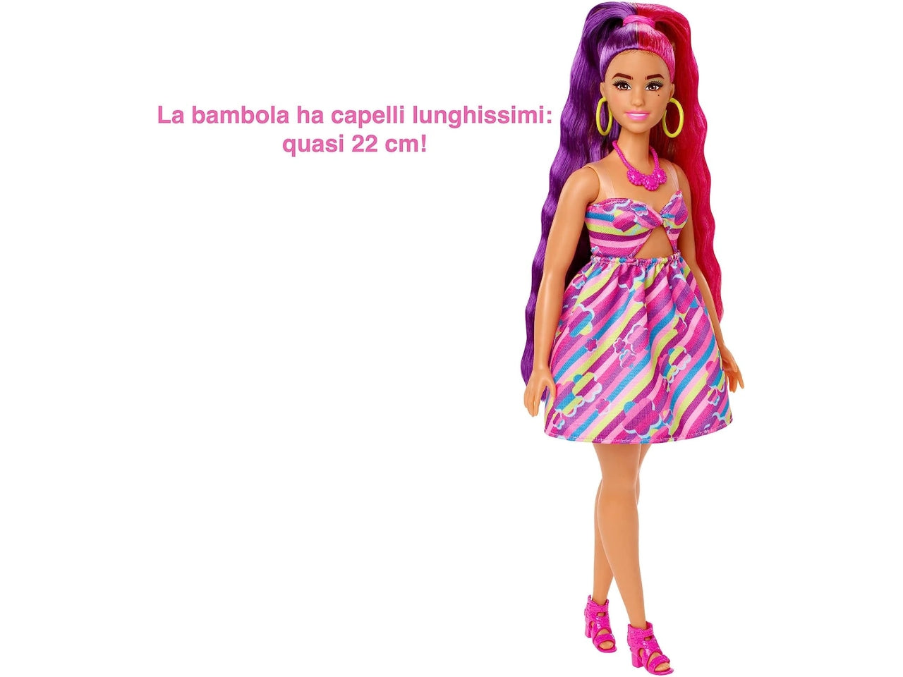 Barbie totally hair doll brunette