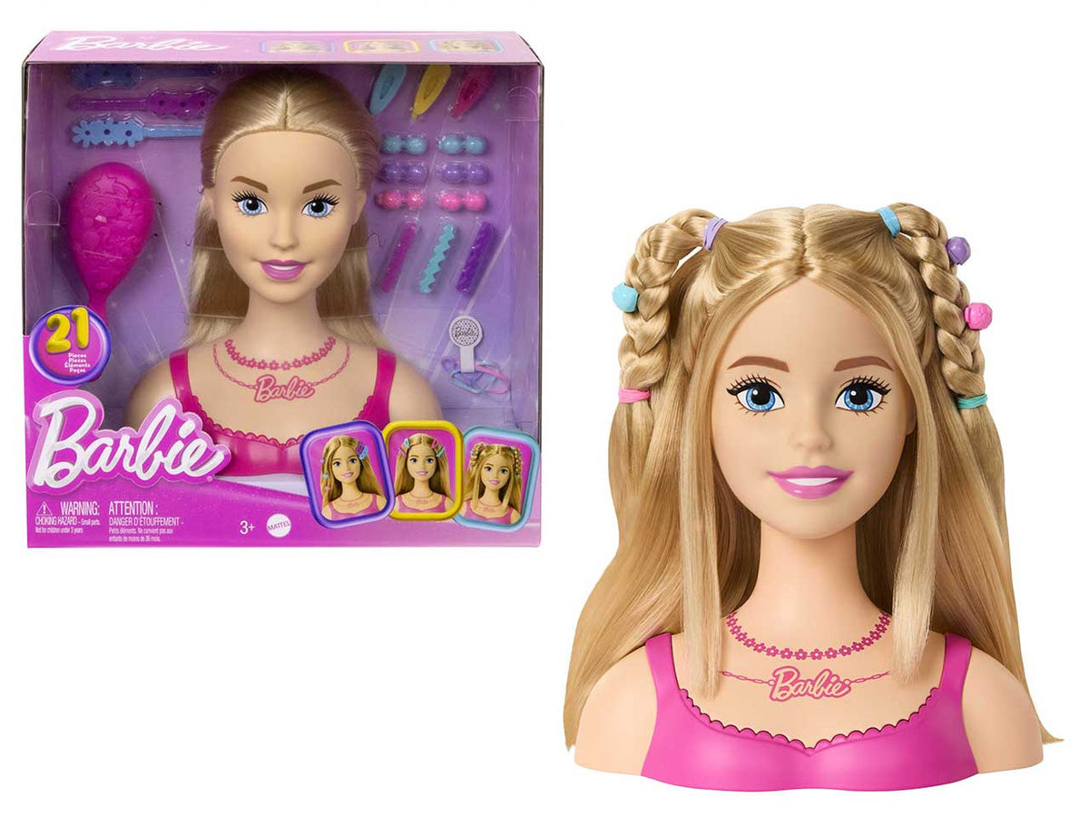 Barbie value styling head $