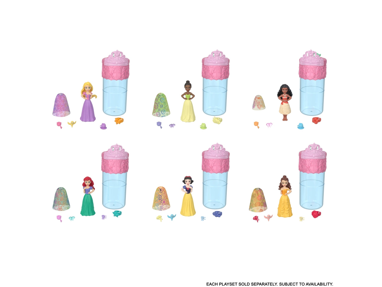Disney princess royal color reveal | Mattel
