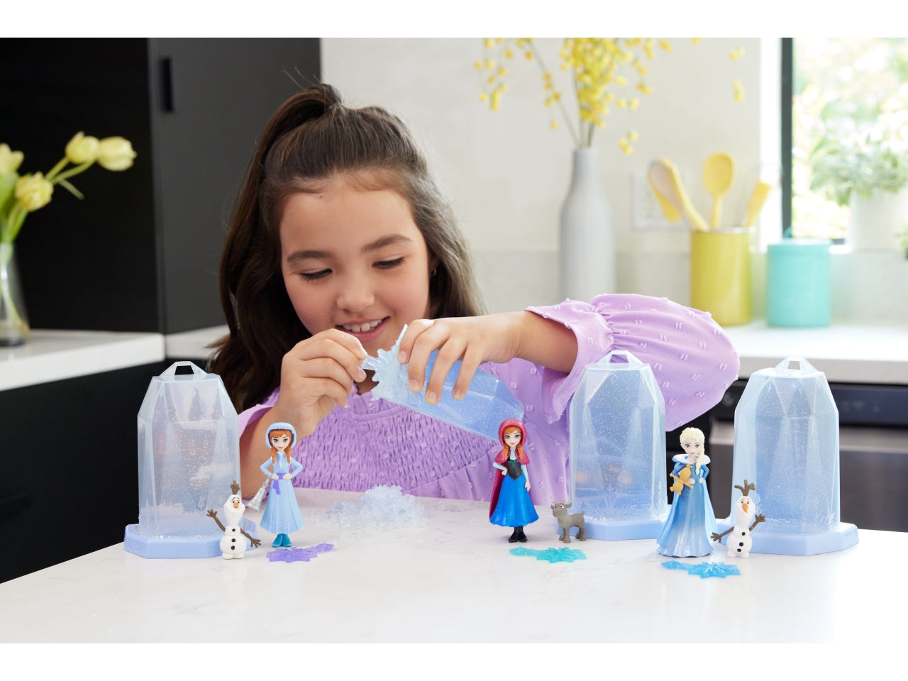 Frozen ice reveal | Mattel